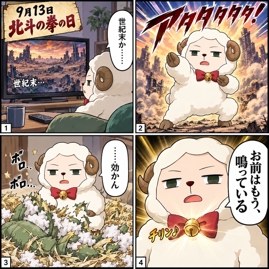 9/13 今日のヒツジ