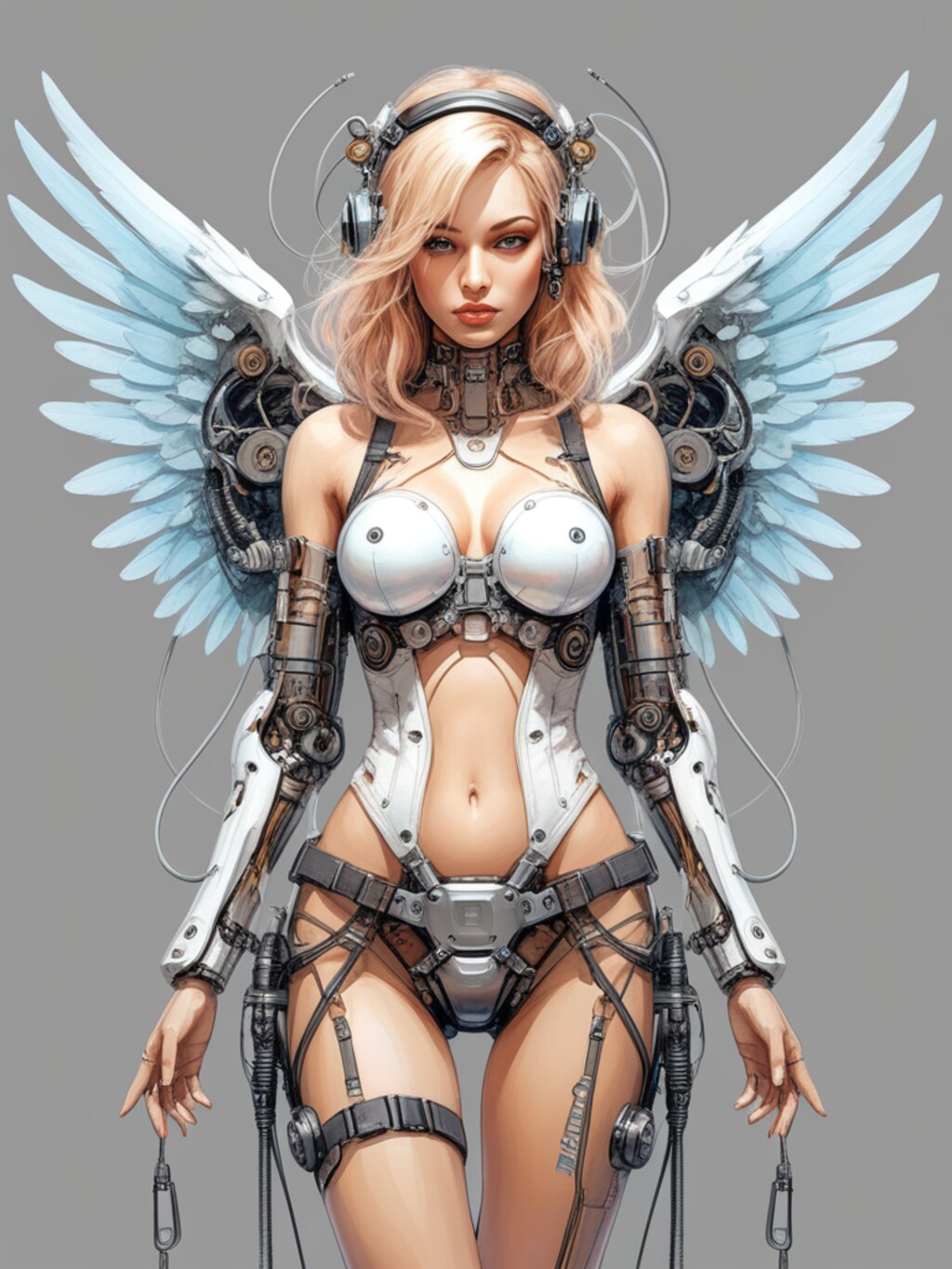steam punk fallen angel