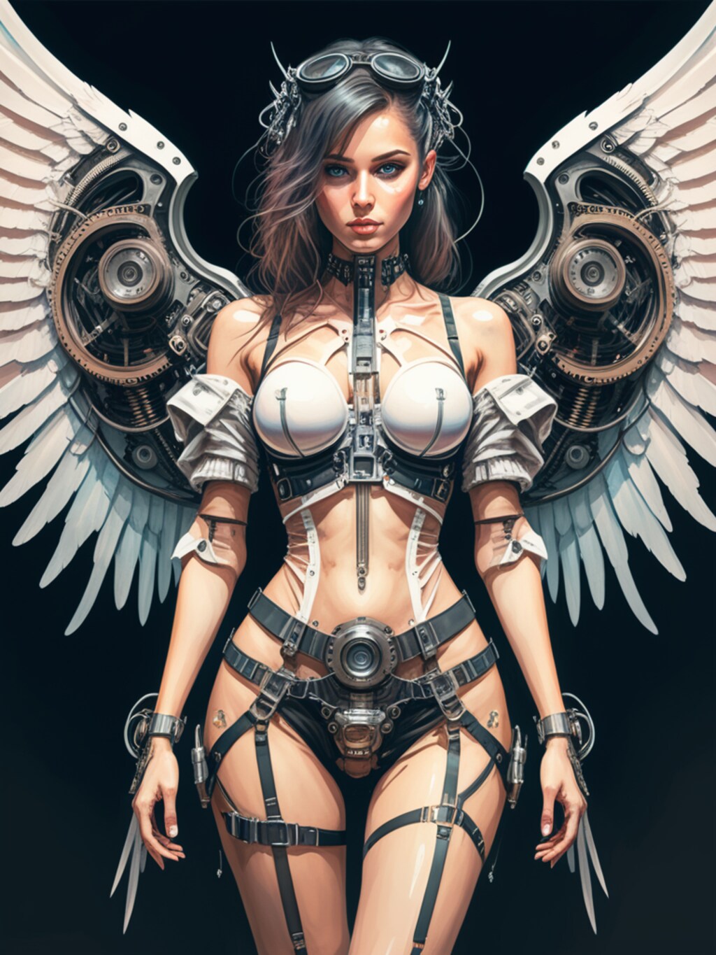 steam punk fallen angel