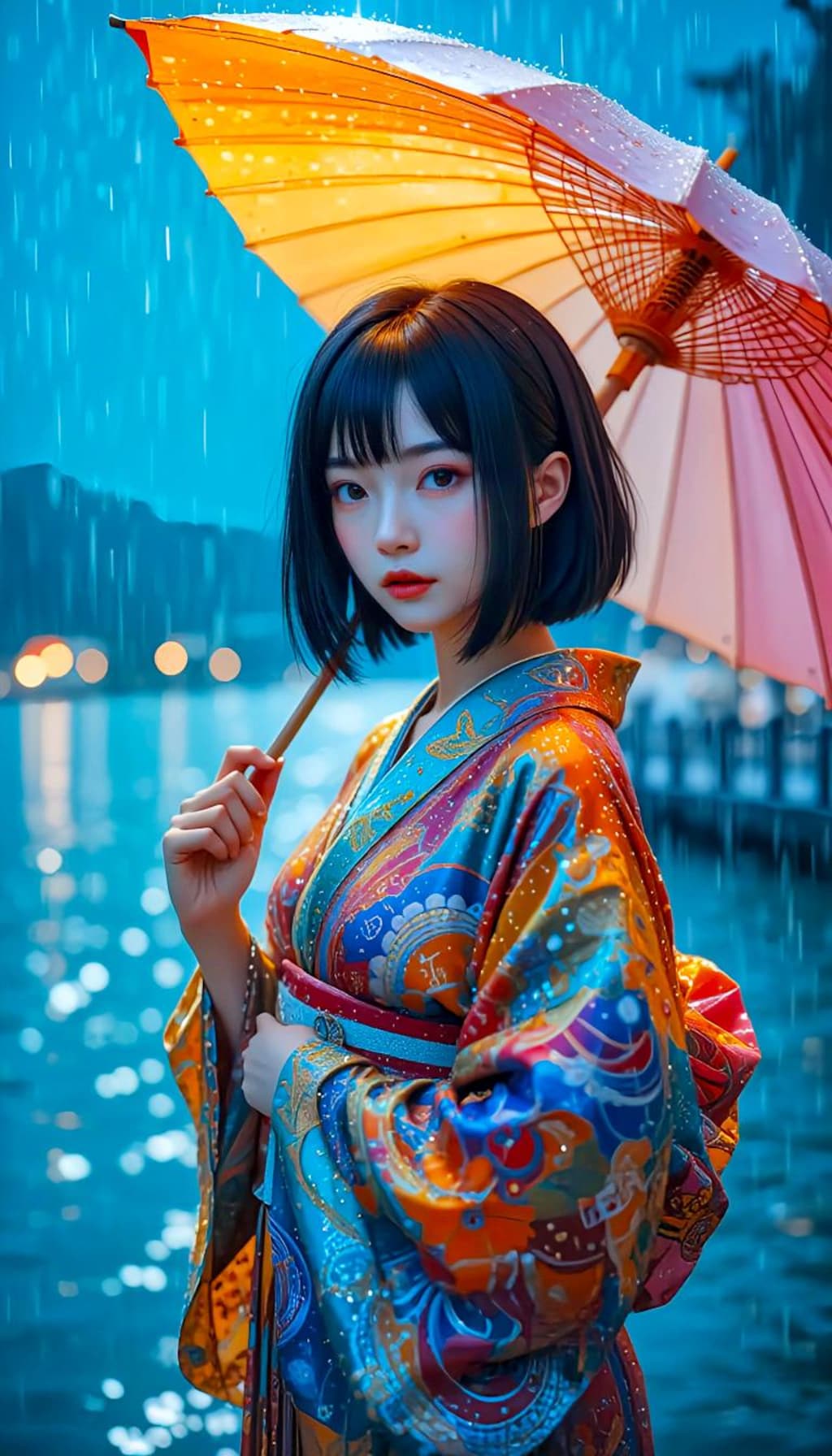 雨の日の君