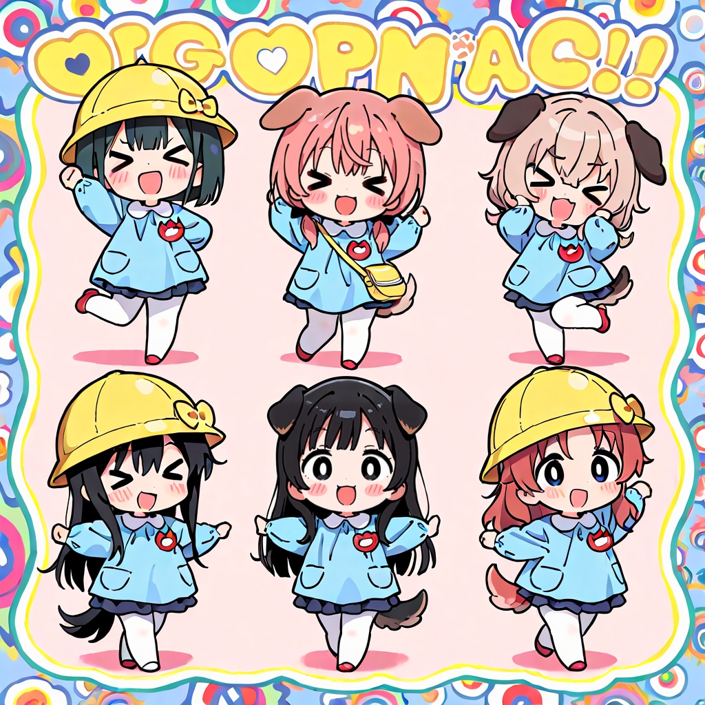 いぬみみようちえんのおゆうぎたいむ！