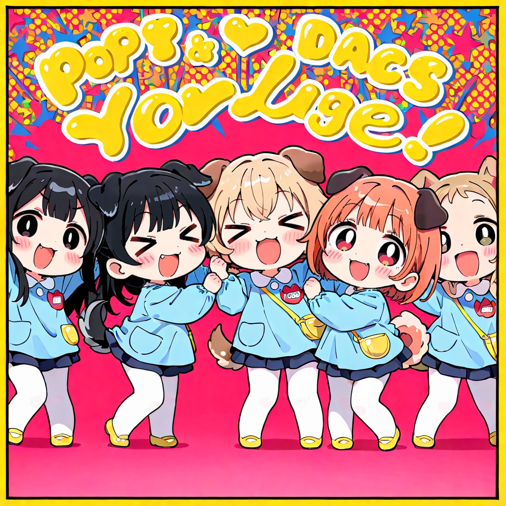 いぬみみようちえんのおゆうぎたいむ！