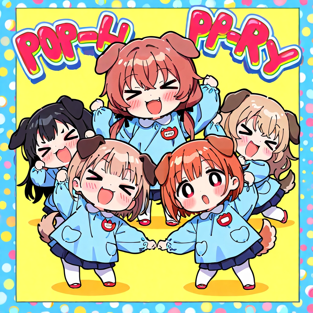いぬみみようちえんのおゆうぎたいむ！
