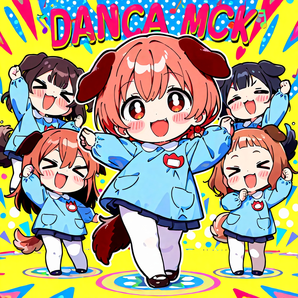 いぬみみようちえんのおゆうぎたいむ！