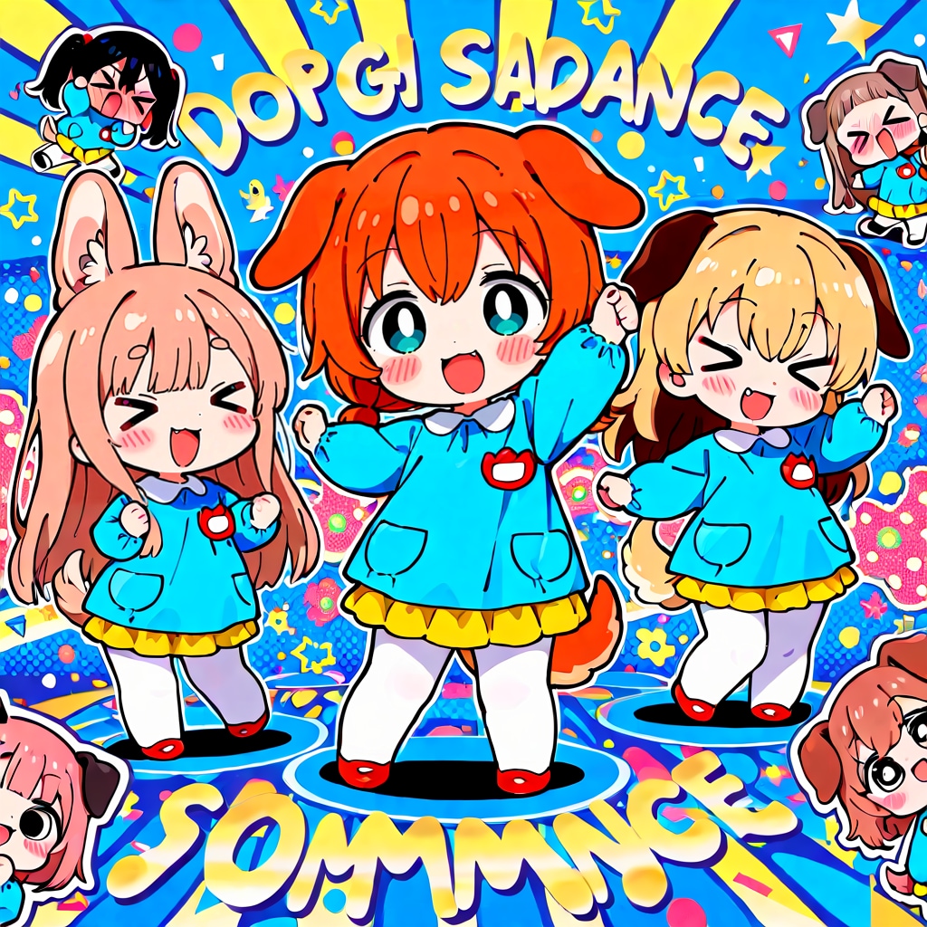 いぬみみようちえんのおゆうぎたいむ！