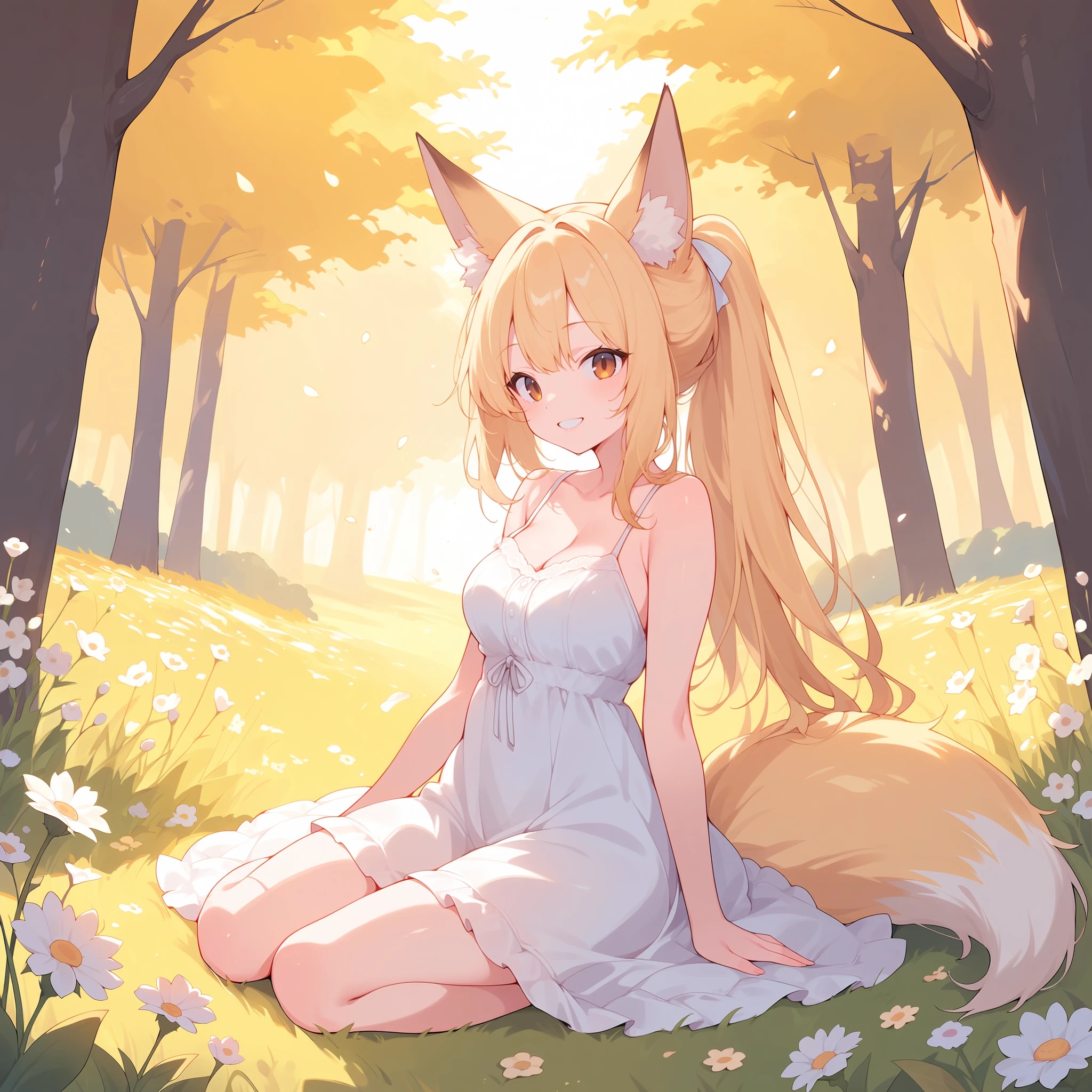 陽だまりの森の狐娘さん
