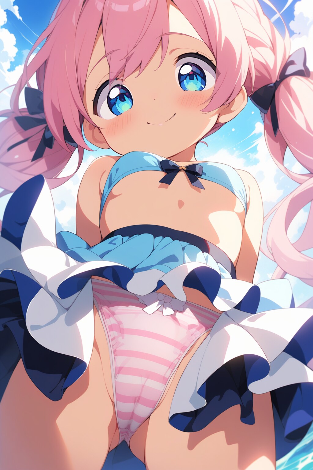 ちびっこ(ピンク髪)