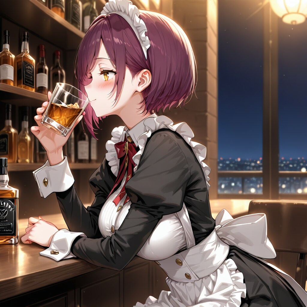 こんばんは（挨拶メイドの芽衣ちゃん）