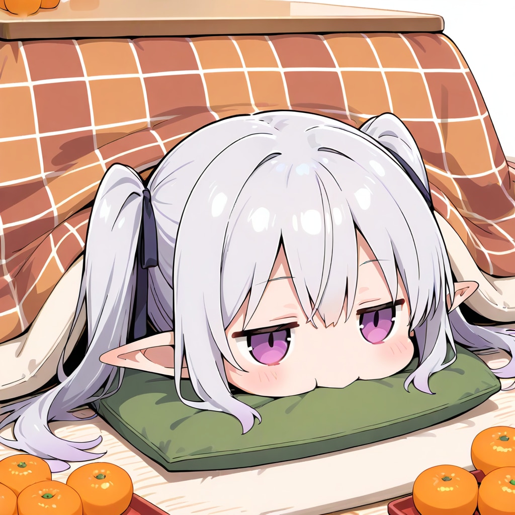 こたつエルフ | の人気AIイラスト・グラビア