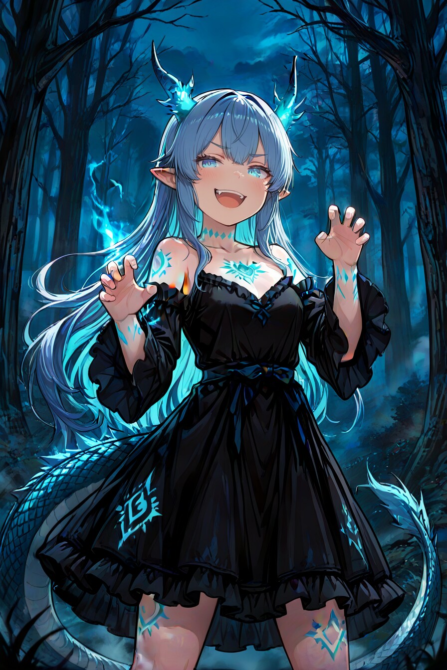 氷織「どうだ、悪魔みたいでこわいかぁ！？」