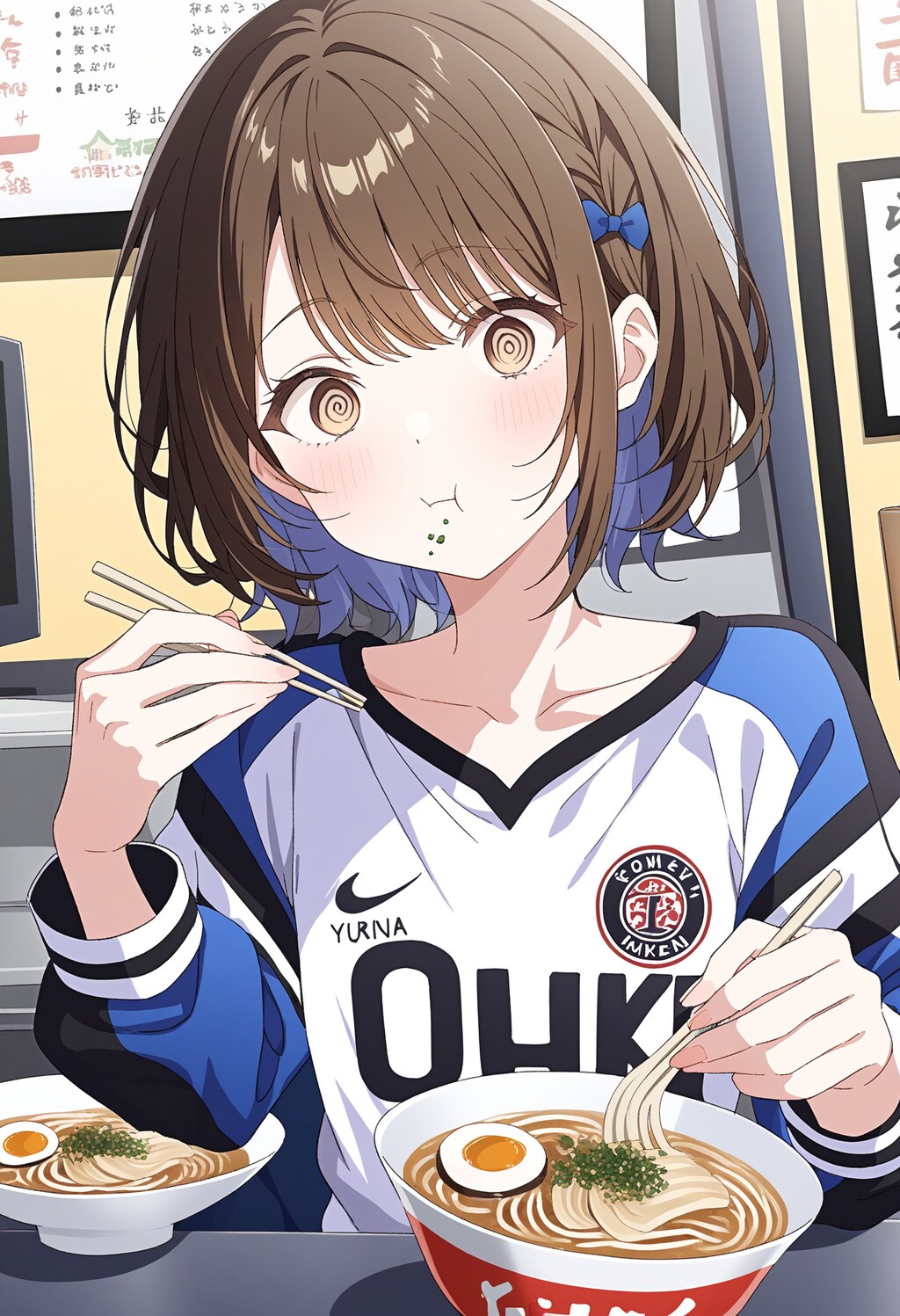 小説『御手洗ゆりな 現在と罪な食べ物 堪能中』【ニャンノ世界】