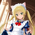 ハヤテのごとく　三千院ナギ　メイド服3 6枚目