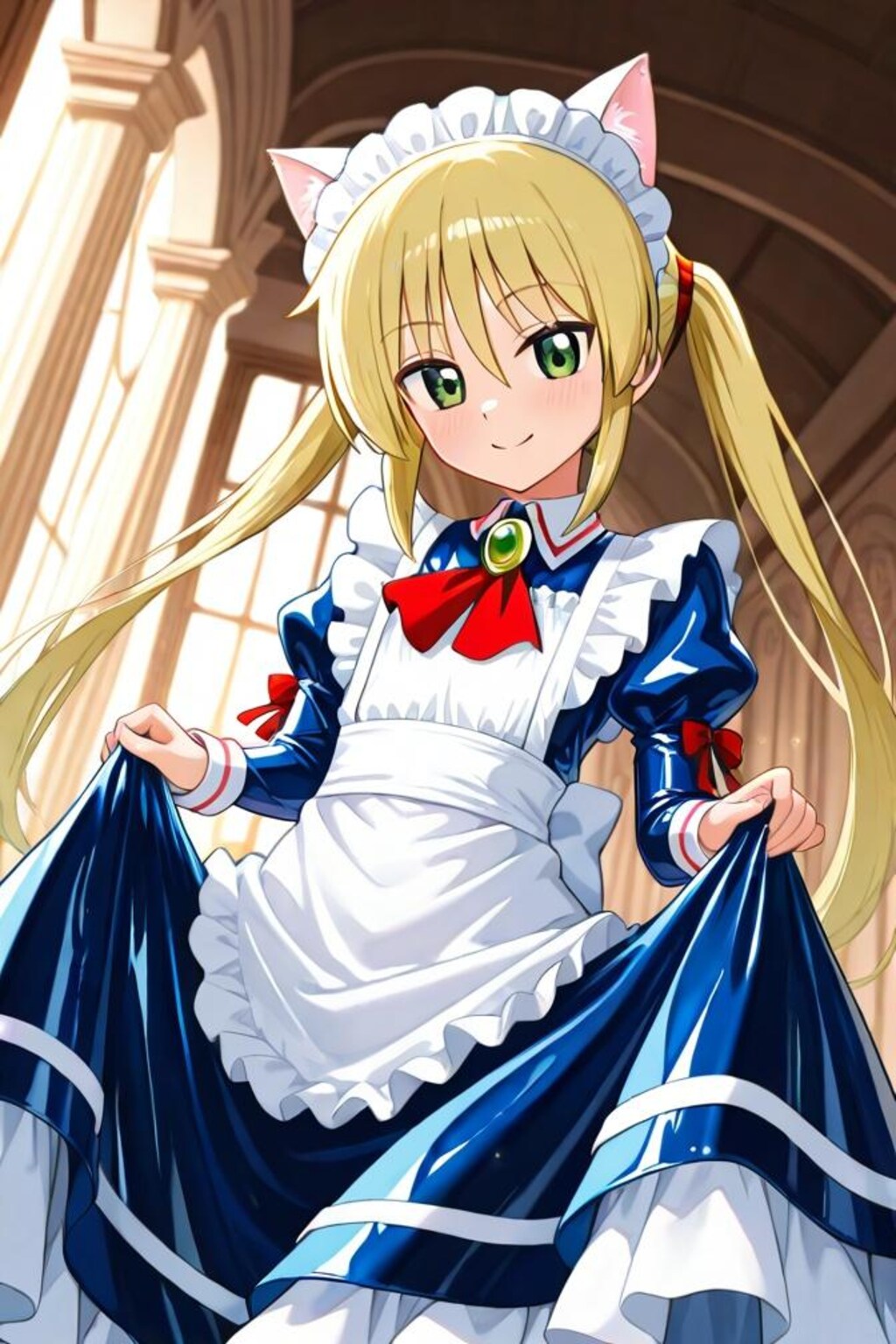 ハヤテのごとく　三千院ナギ　メイド服3