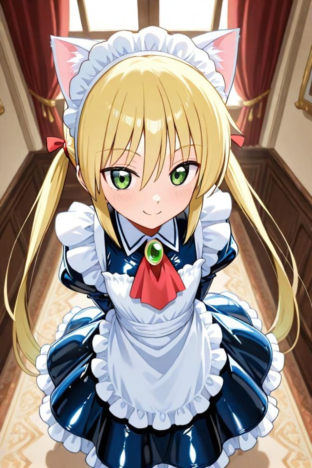 ハヤテのごとく　三千院ナギ　メイド服3