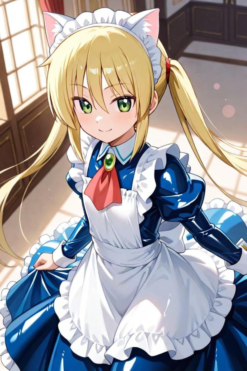 ハヤテのごとく　三千院ナギ　メイド服3