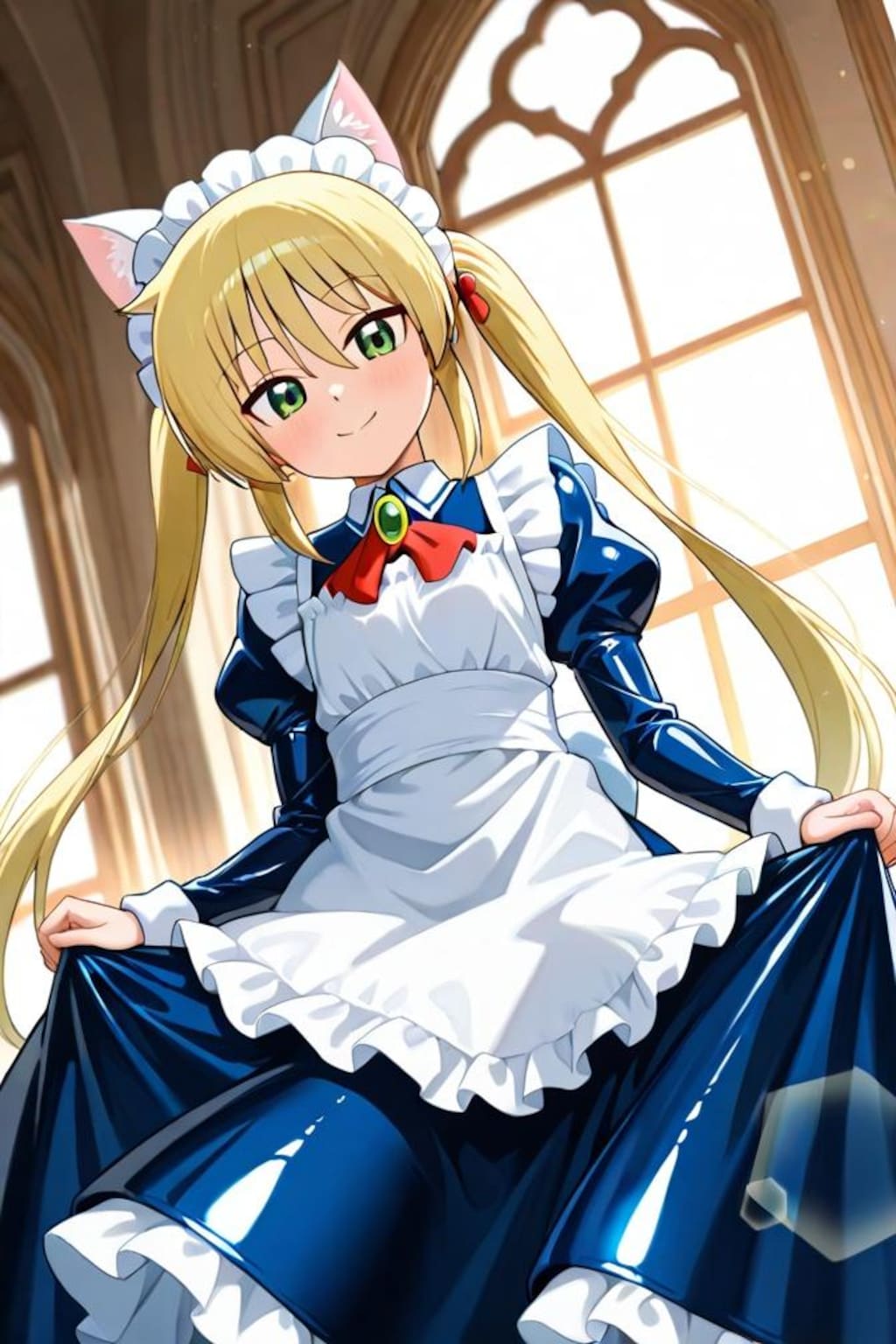 ハヤテのごとく　三千院ナギ　メイド服3