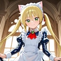 ハヤテのごとく　三千院ナギ　メイド服3 2枚目