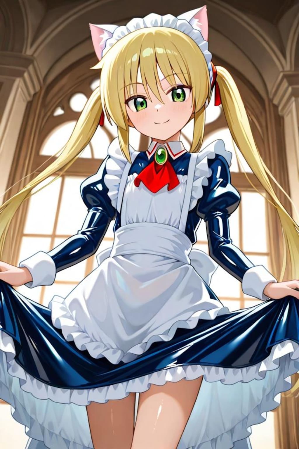 ハヤテのごとく　三千院ナギ　メイド服3