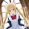 ハヤテのごとく　三千院ナギ　メイド服3 3枚目