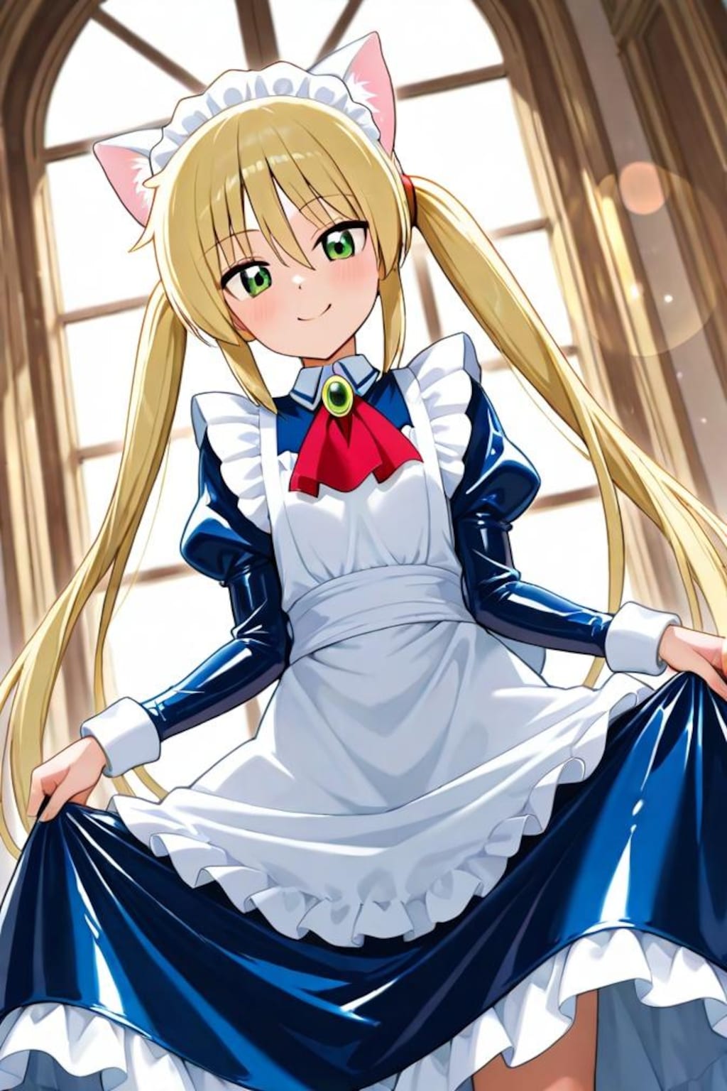 ハヤテのごとく　三千院ナギ　メイド服3