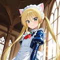 ハヤテのごとく　三千院ナギ　メイド服3 8枚目