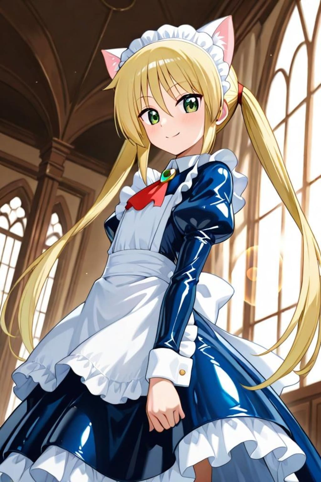 ハヤテのごとく　三千院ナギ　メイド服3