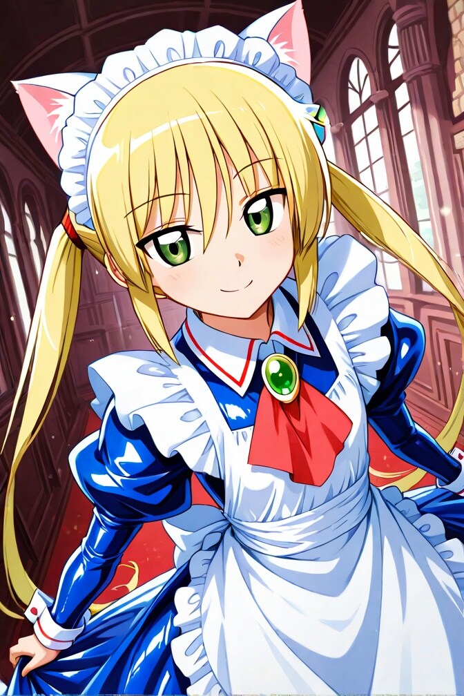 ハヤテのごとく　三千院ナギ　メイド服3