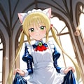 ハヤテのごとく　三千院ナギ　メイド服3 4枚目