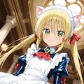ハヤテのごとく　三千院ナギ　メイド服3 9枚目