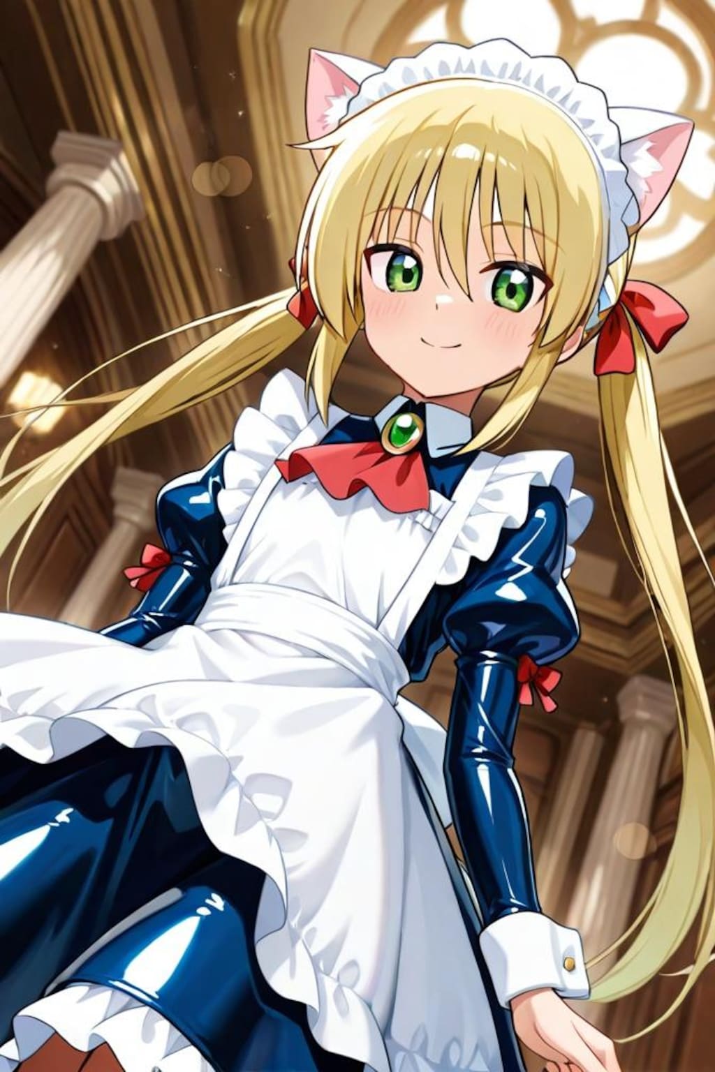ハヤテのごとく　三千院ナギ　メイド服3