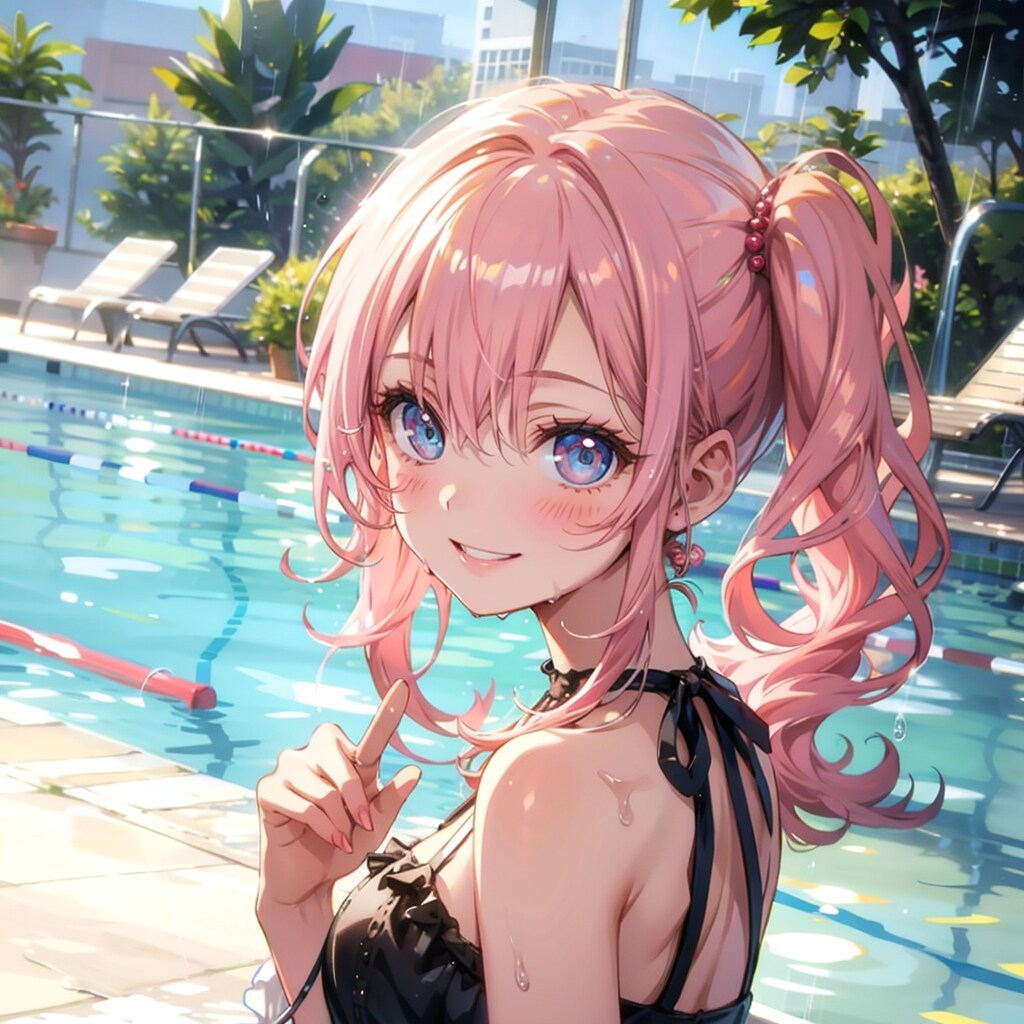 キミ、泳げる？今からワタシが教えてあげようか？ | の人気AIイラスト・グラビア