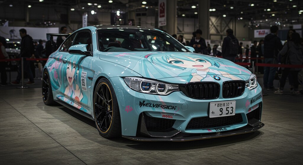 初音ミク痛車BMW