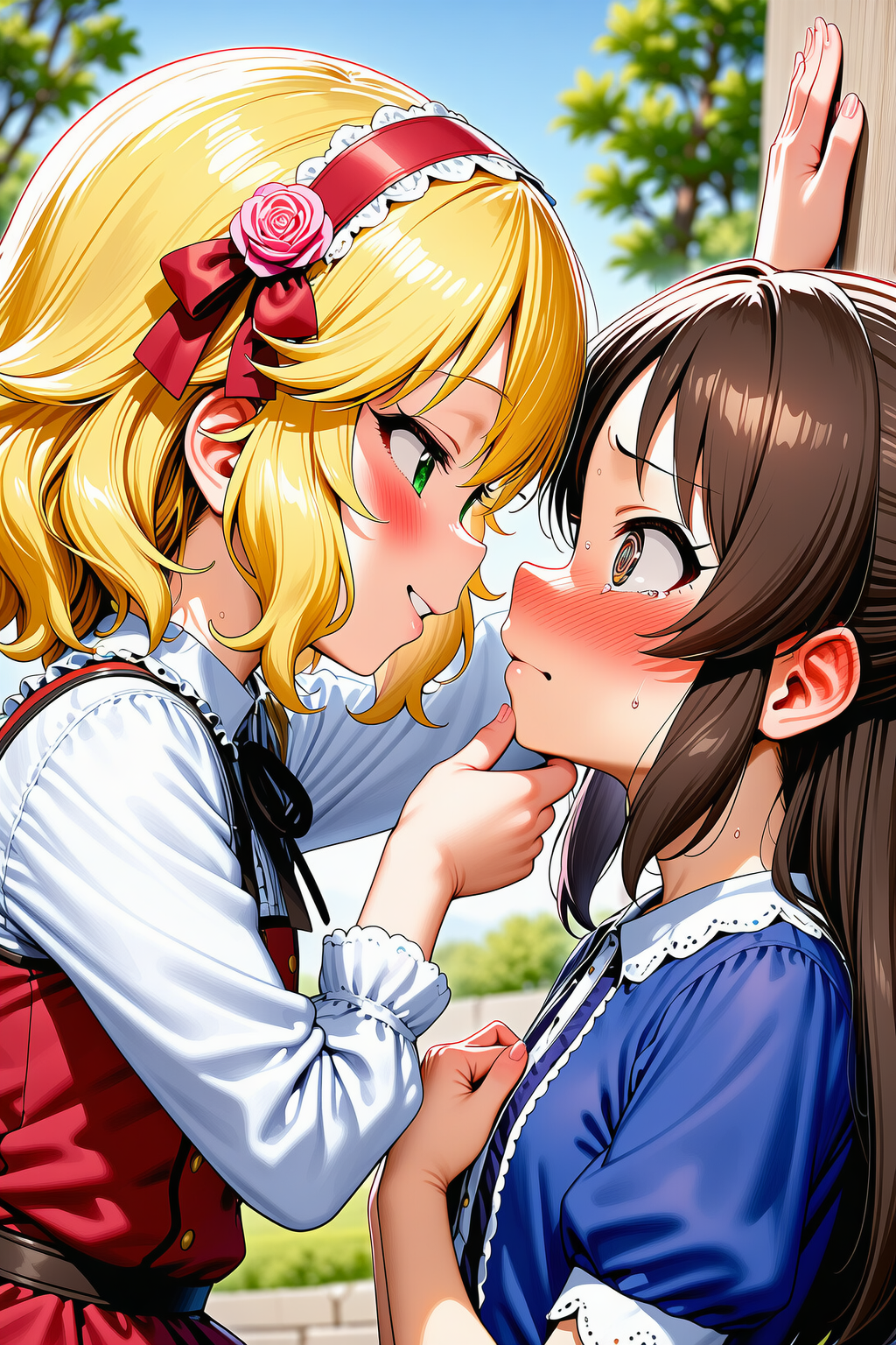せまるちゃま、せまられるありす | の人気AIイラスト・グラビア
