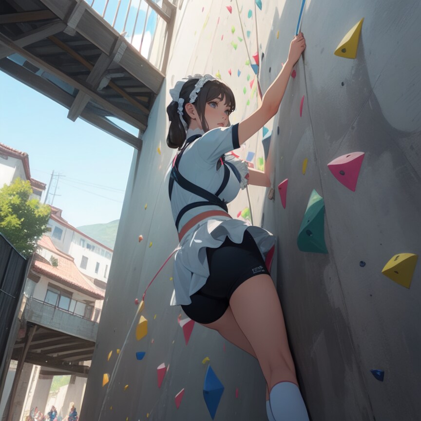 スポーツクライミング | の人気AIイラスト・グラビア