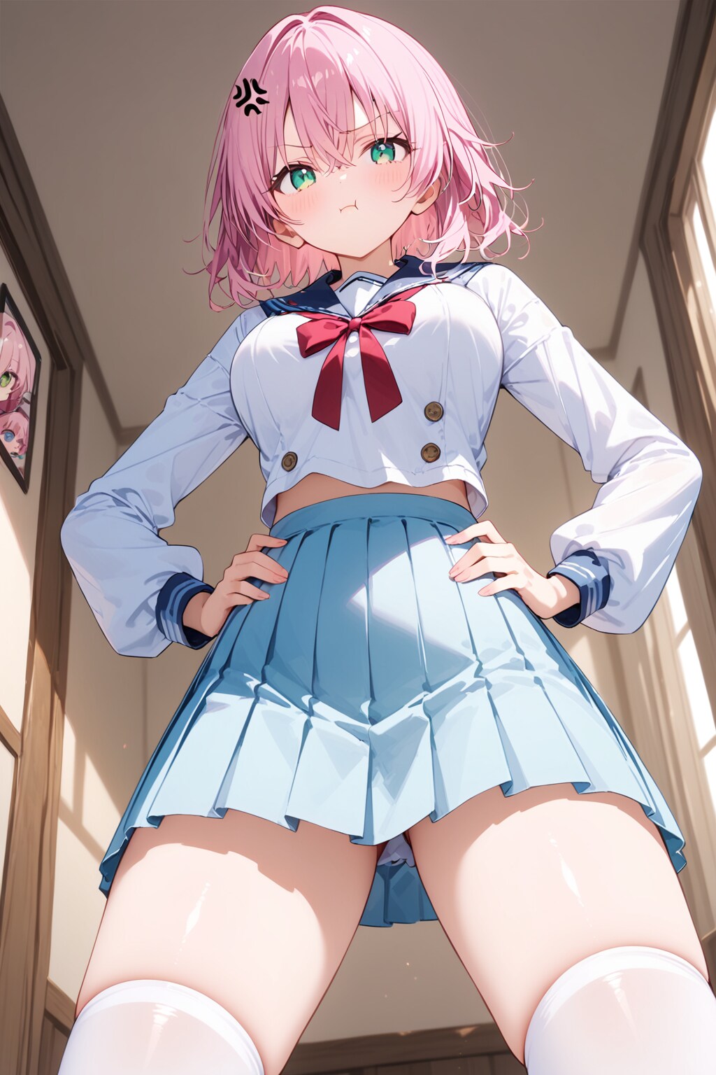 お怒りの李々花