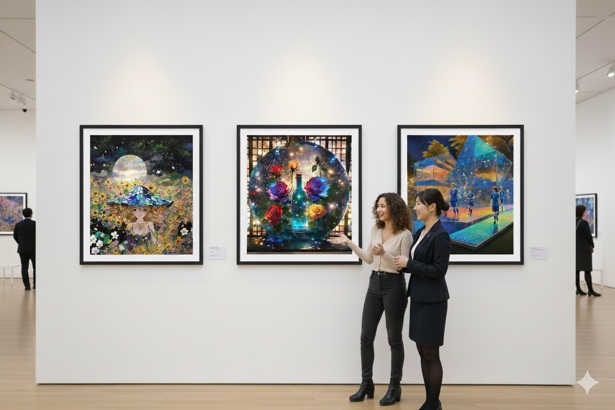 あつめ美術館の展示作品