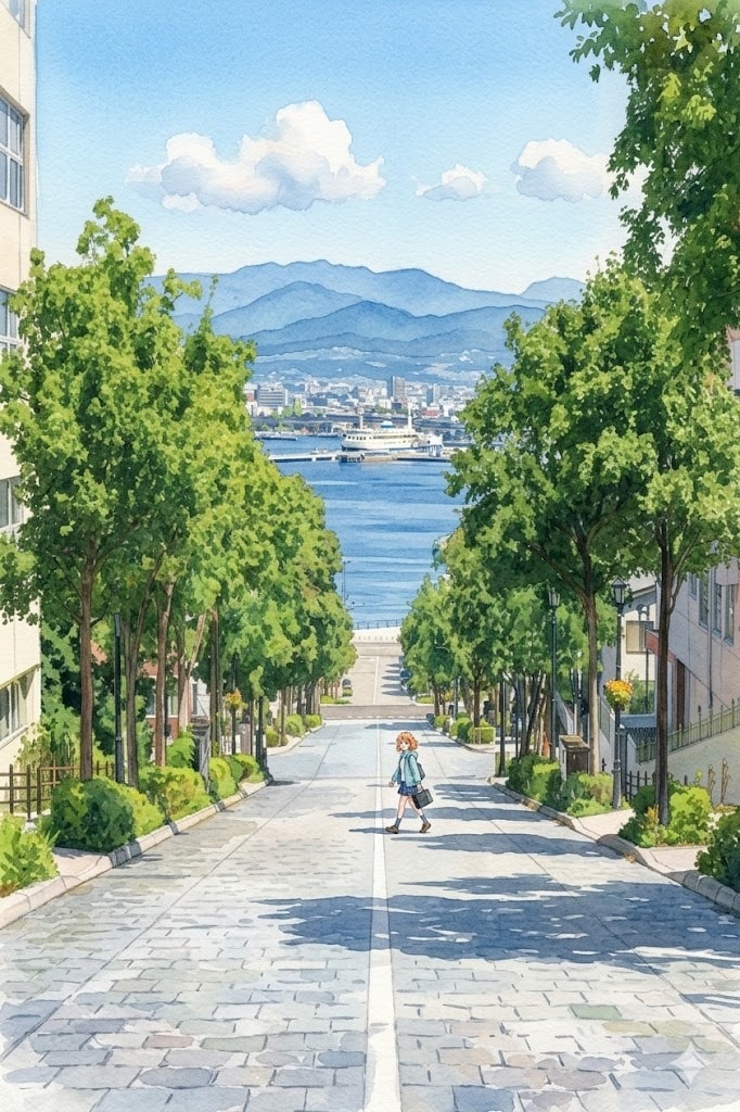 この眺め、すき | の人気AIイラスト・グラビア