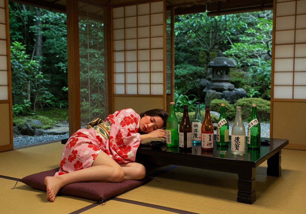 嗚呼、ただただ酔ってねむりたい