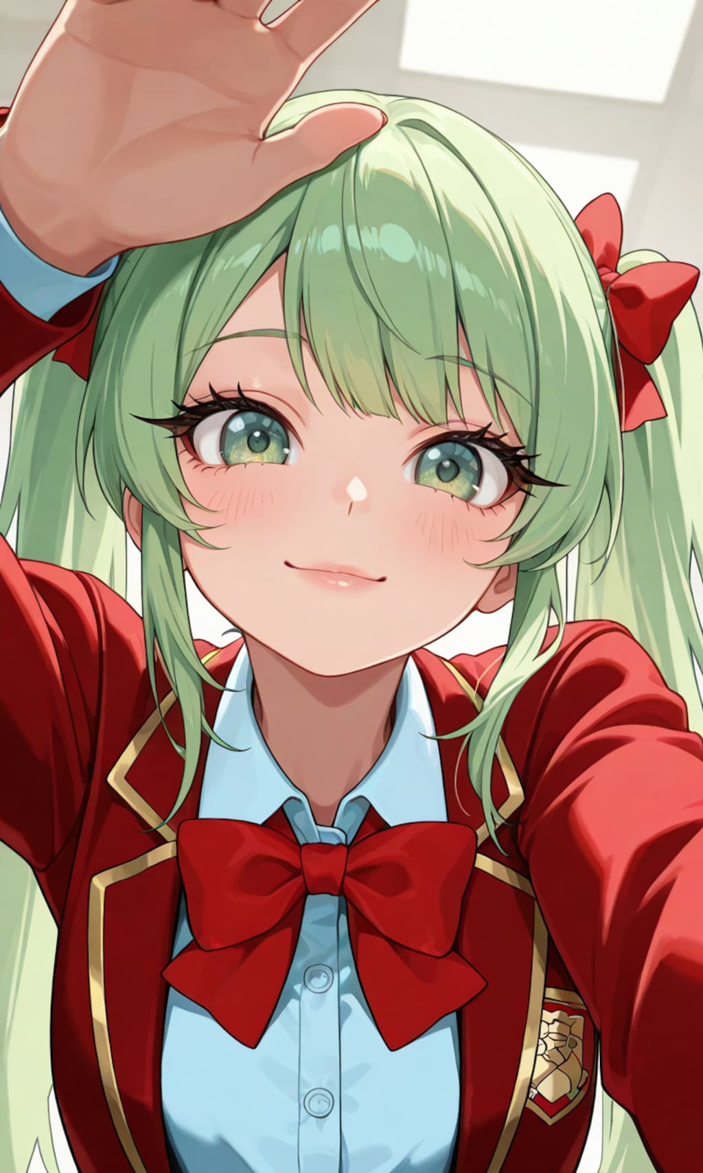 ヨシヨシ…ガンバったわね