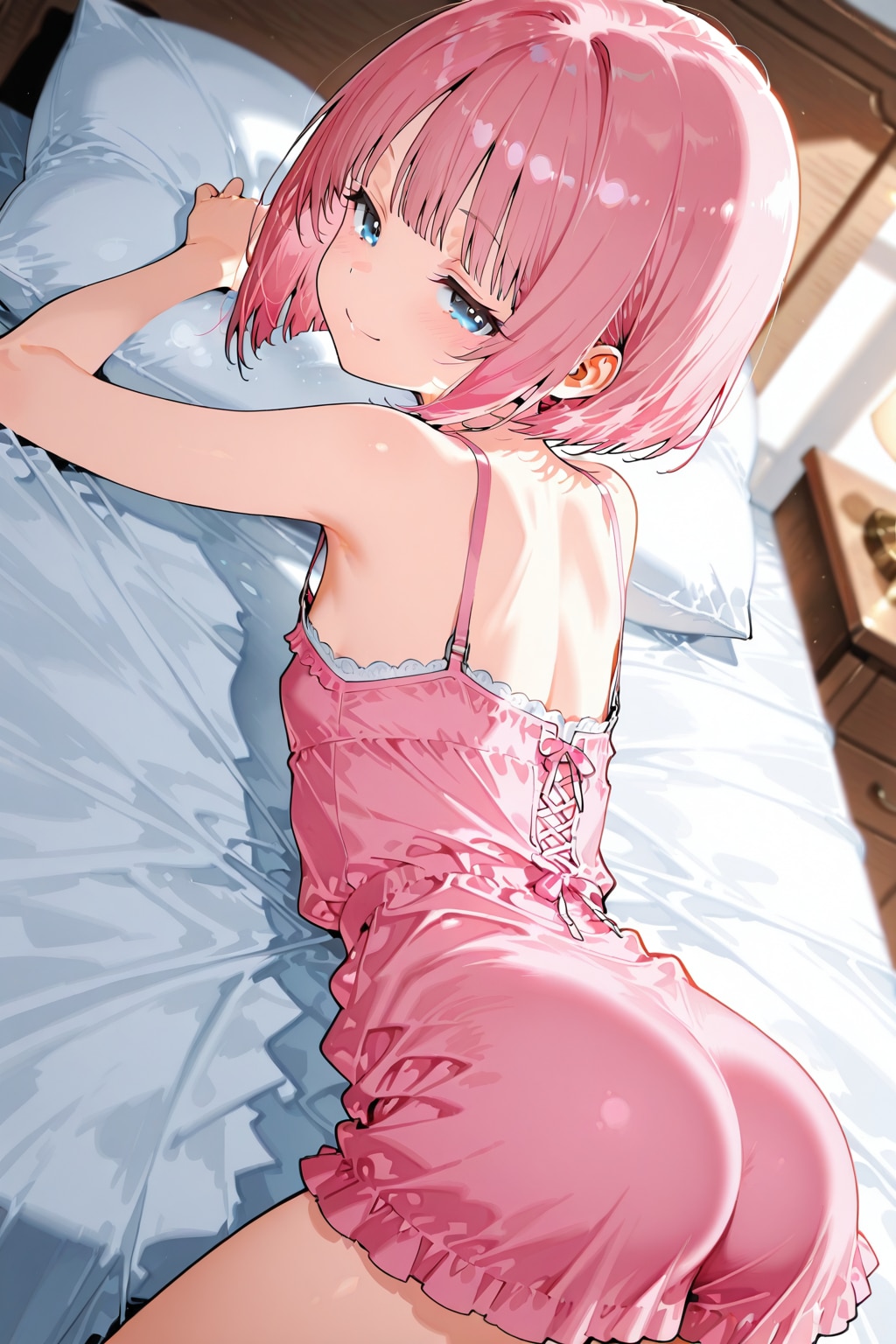 桃花「どこ見てるのかなぁ？♡」