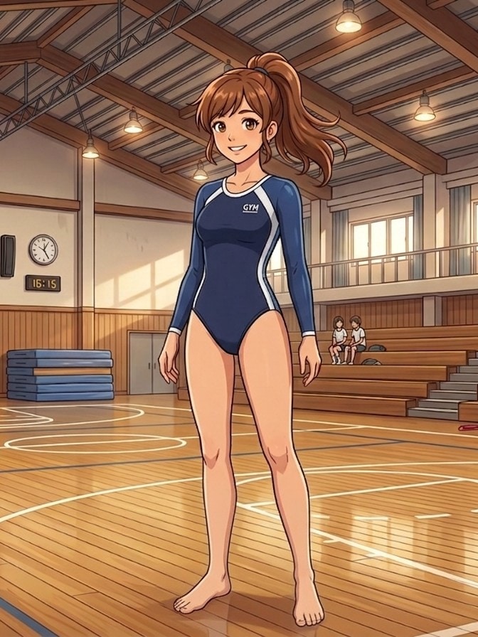 新体操部、新人募集！2