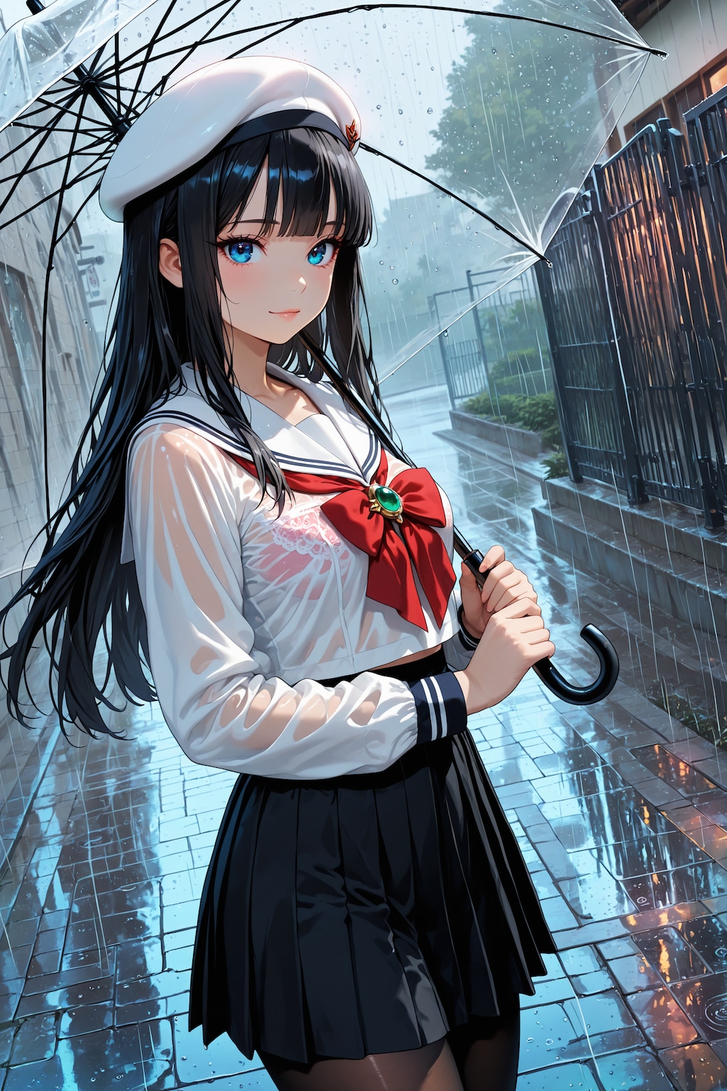 秘密のビニール傘