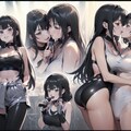 黒づくめさんライブリハーサル ⑨ (漫画風) 6枚目
