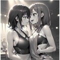 黒づくめさんライブリハーサル ⑨ (漫画風) 5枚目
