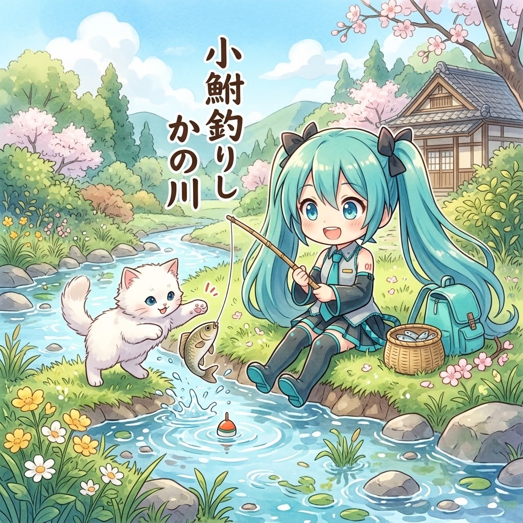 小鮒釣りし🐟かの川