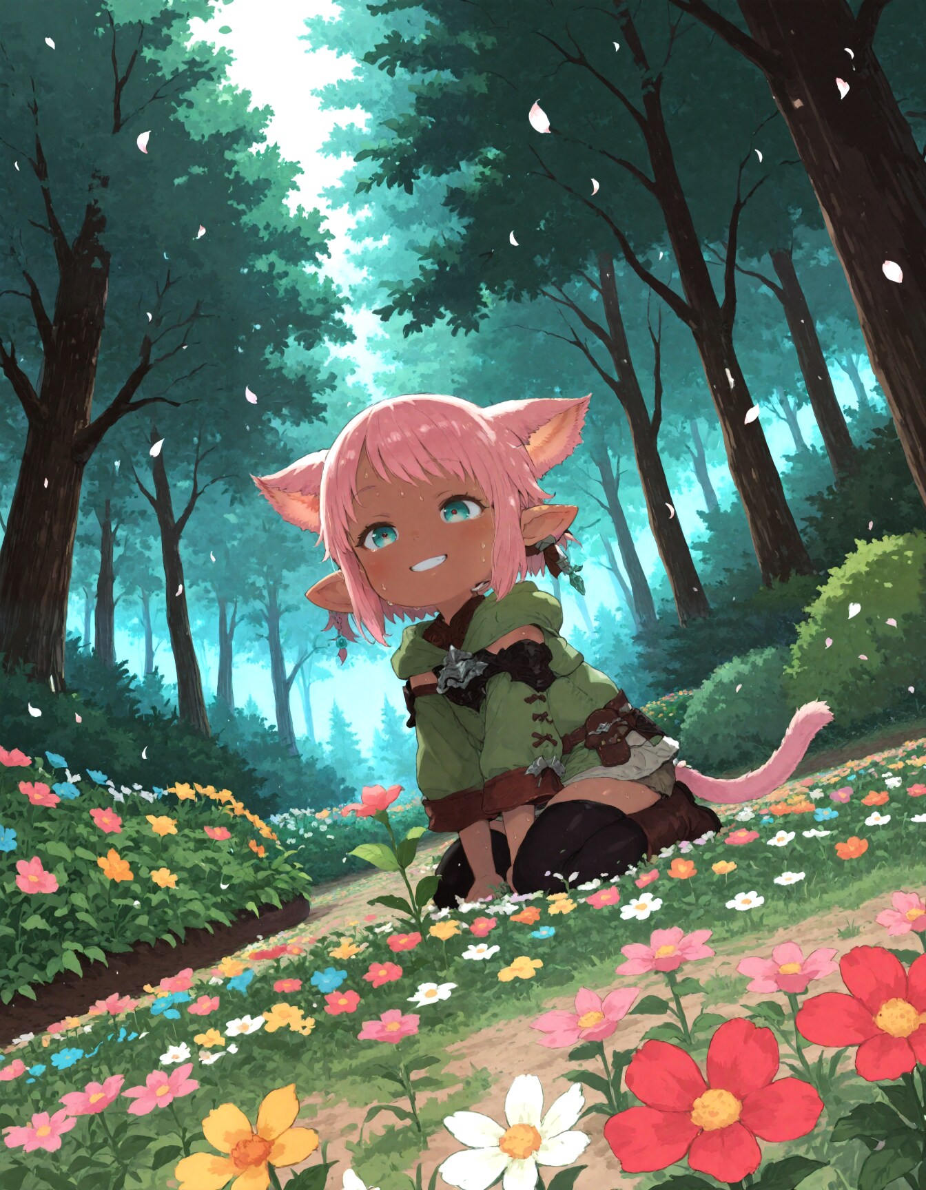花の結界(魔王軍団)