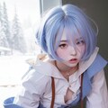 綾波レイの美人コスプレイヤーちゃん二次元超えたｗｗｗ 3枚目