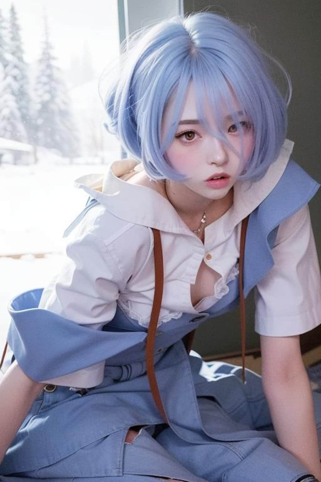 綾波レイの美人コスプレイヤーちゃん二次元超えたｗｗｗ
