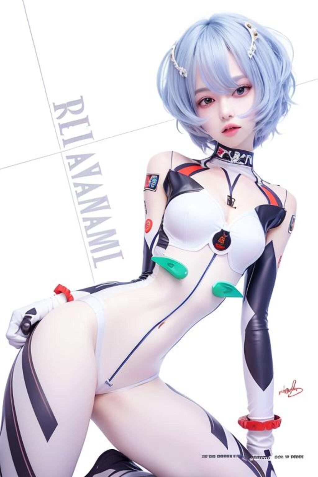 綾波レイの美人コスプレイヤーちゃん二次元超えたｗｗｗ