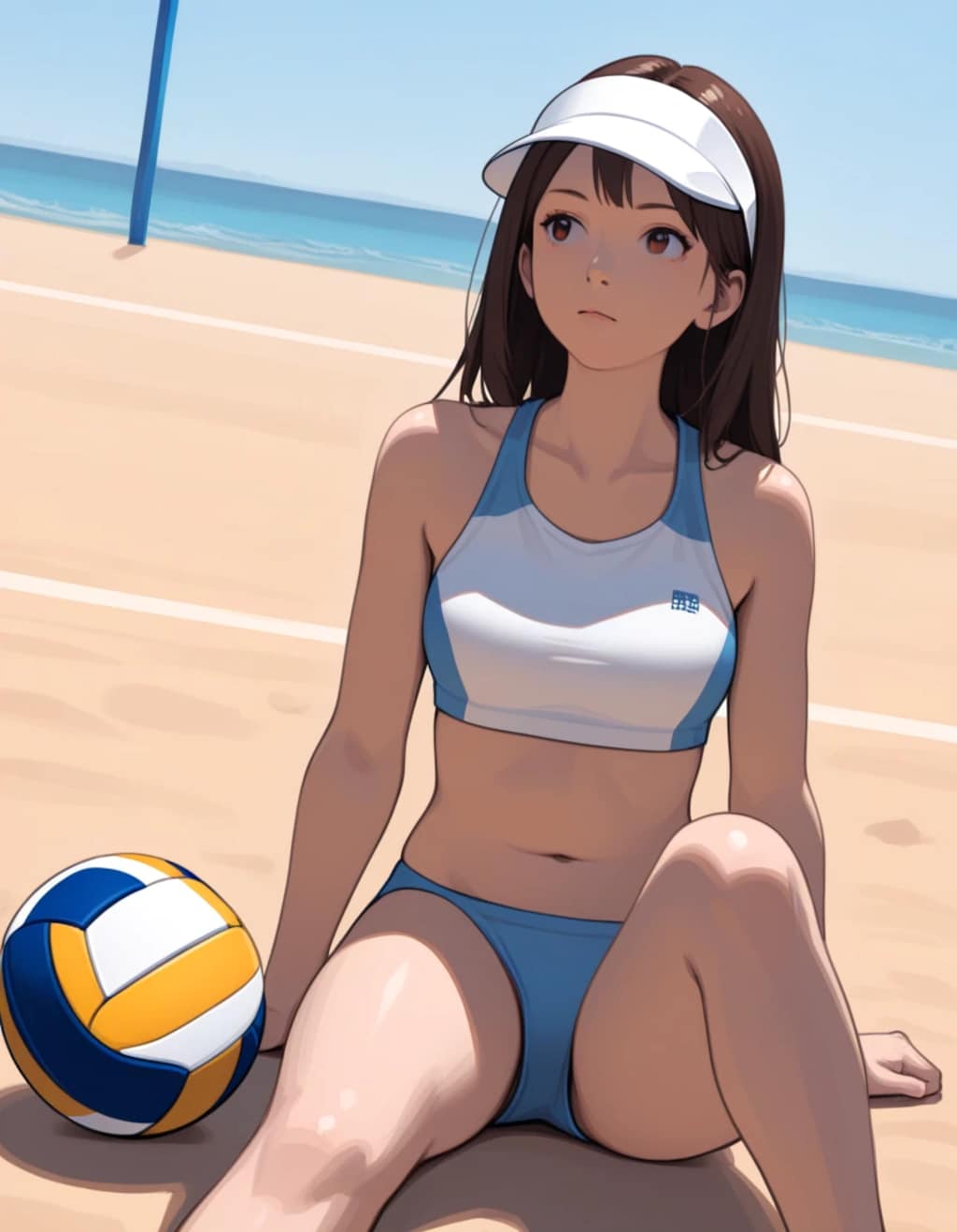 ビーチバレー（シンプルタッチ）